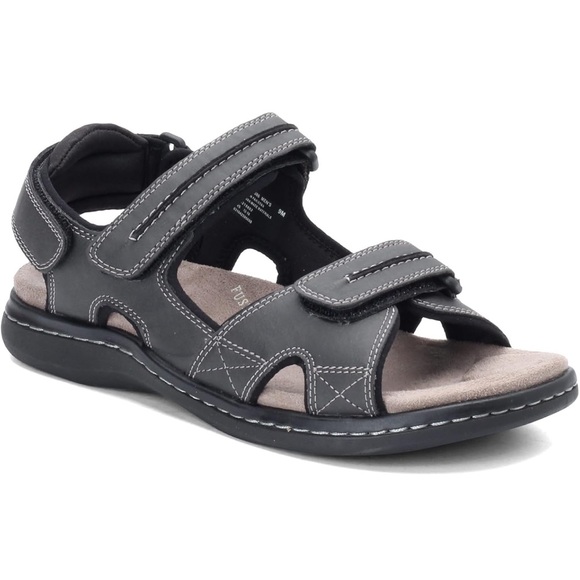 NWOT Dockers Men’s Size 11 Gray Memory Foam Fusion Footbed Sandals